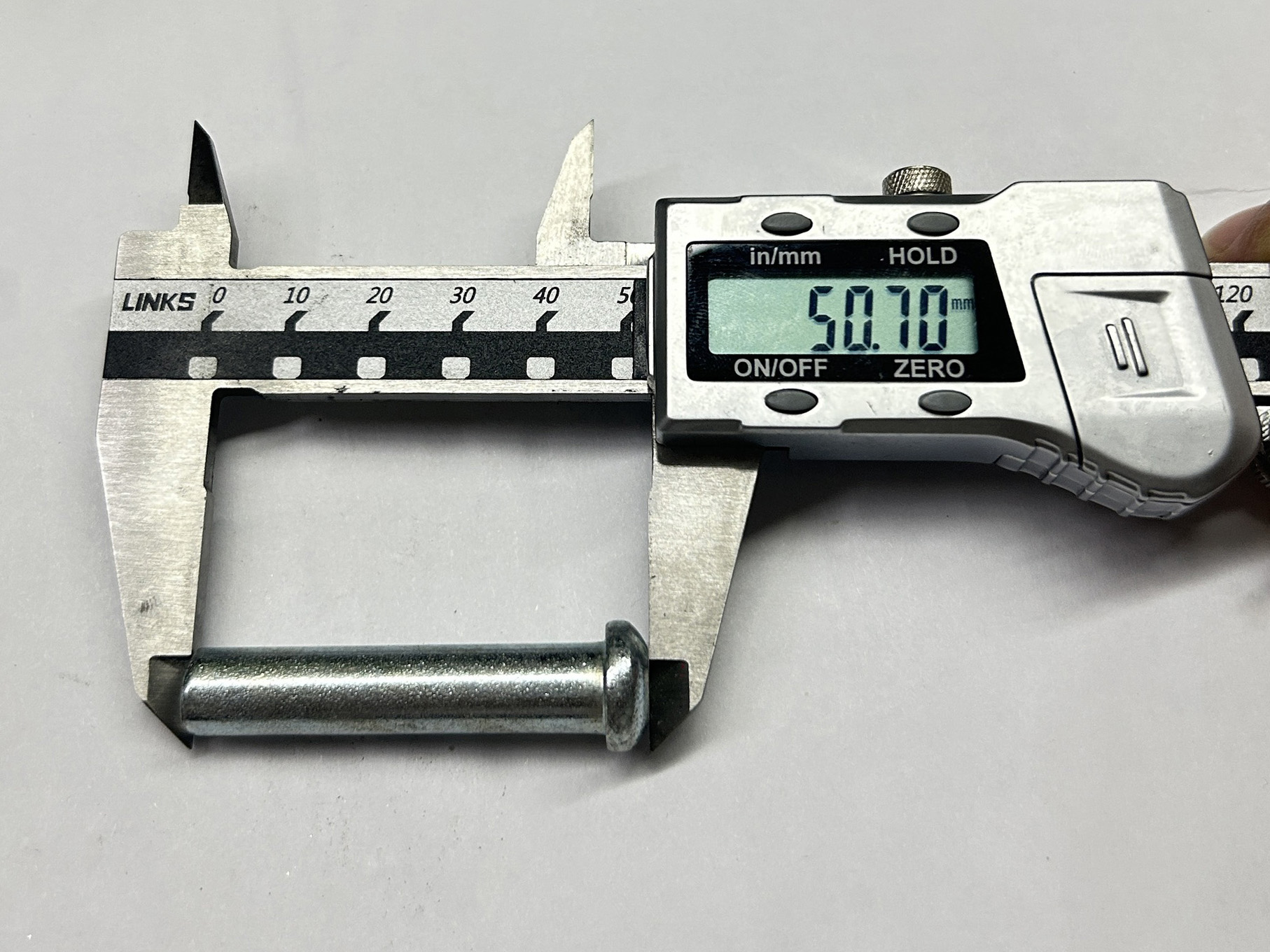 Tamanho do rebite do acoplador de andaime 