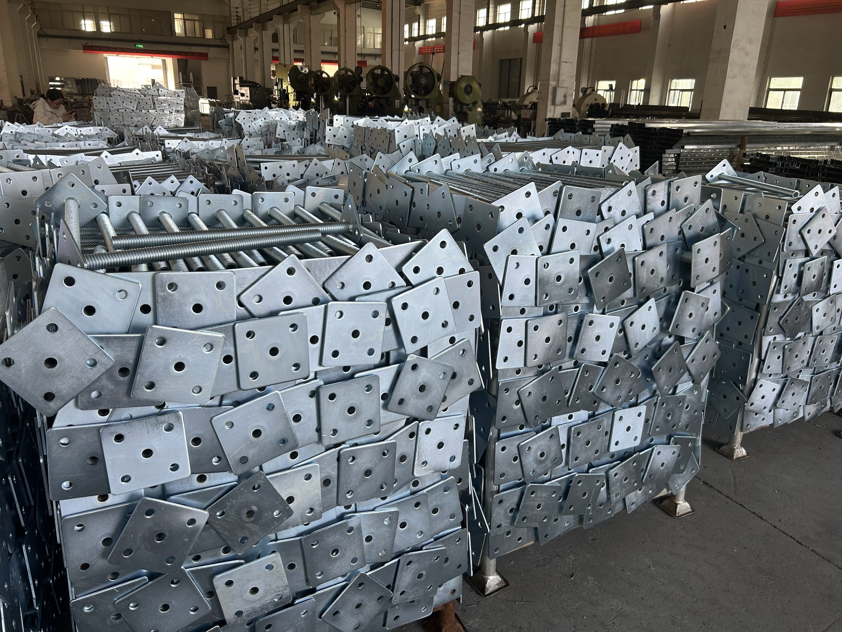 macaco de base galvanizado 