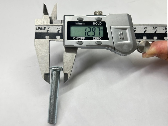 Tamanho do rebite do acoplador de andaime alem&atilde;o