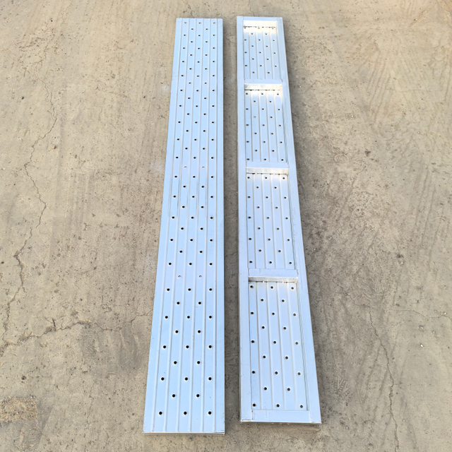 2,0m de tábua de aço fechada