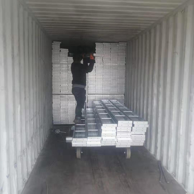 Placas de caminhada de andaimes GI de 240 mm para construção