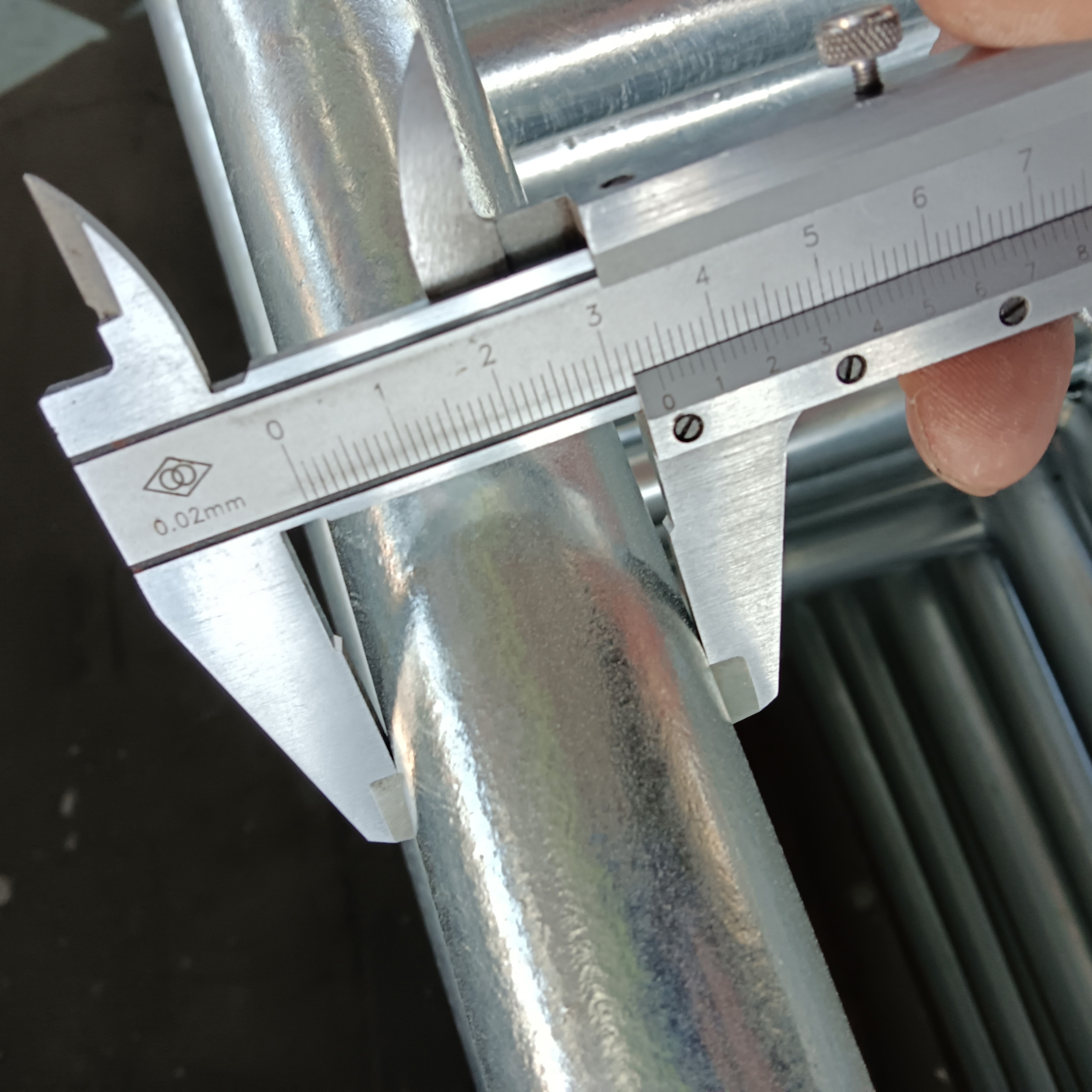 Teste de andaimes de quadros