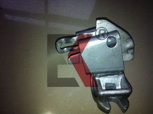 Drop forged single acoplador com pinça de encaixe de andaimes de aço de aço