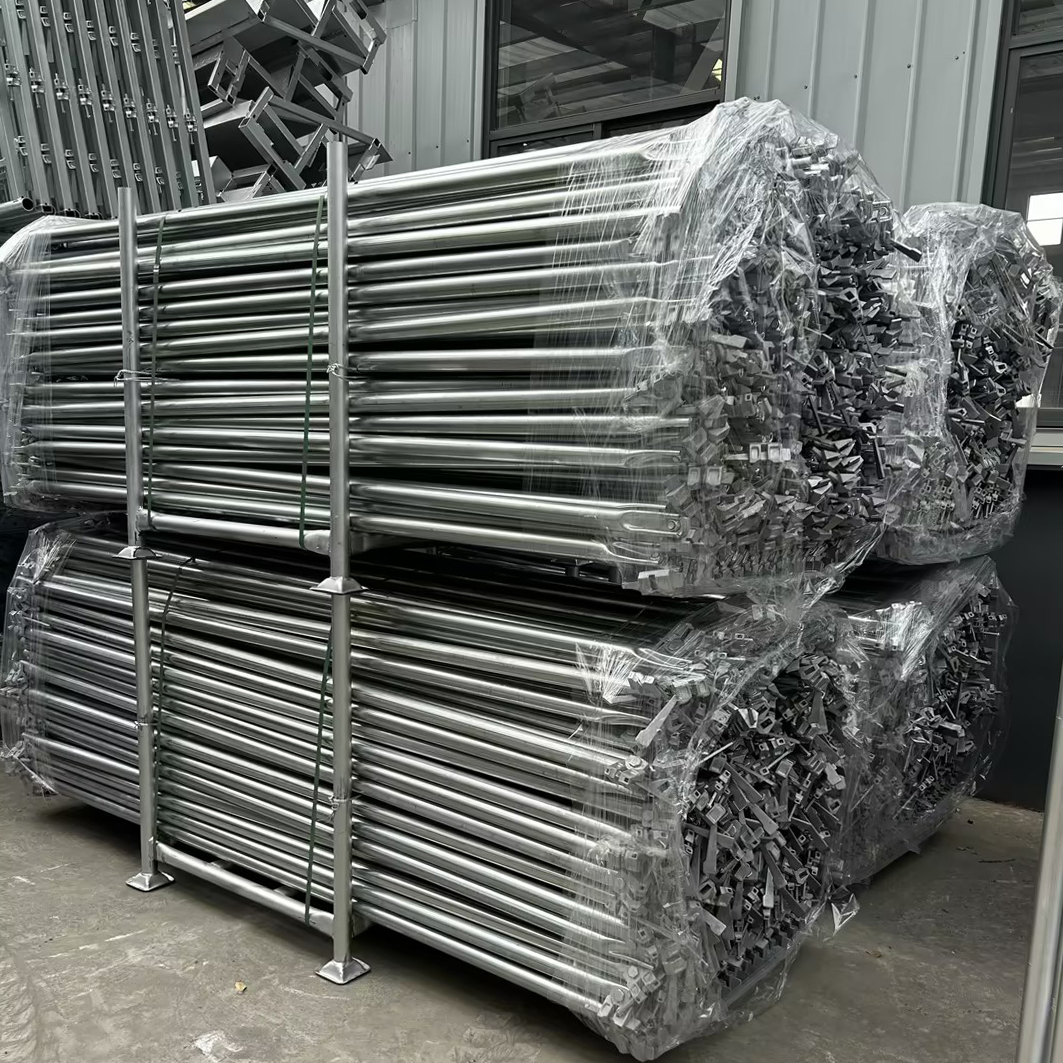 Cinta diagonal de andaimes galvanizados de aço