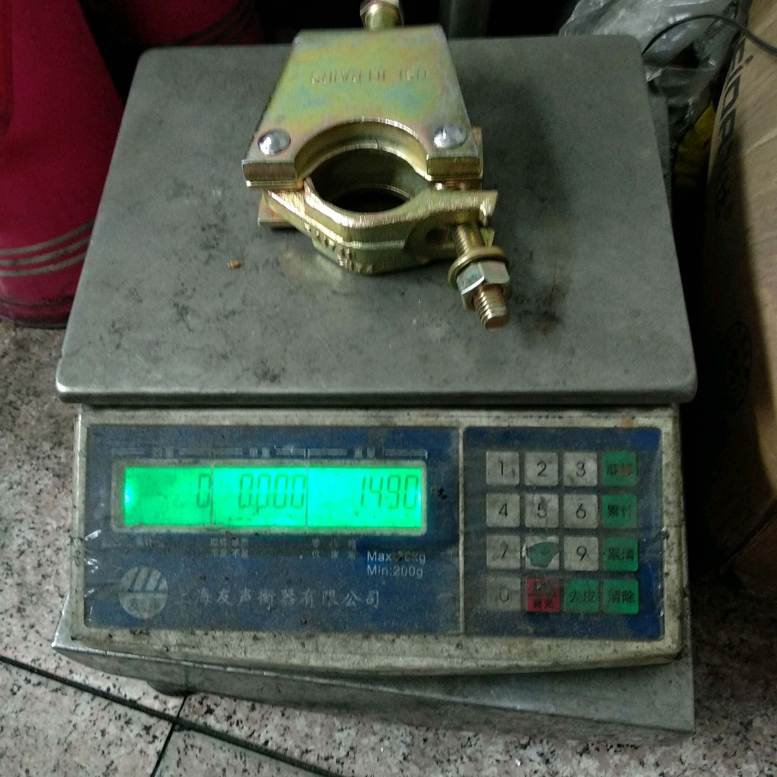 Acoplador de viga de andaime