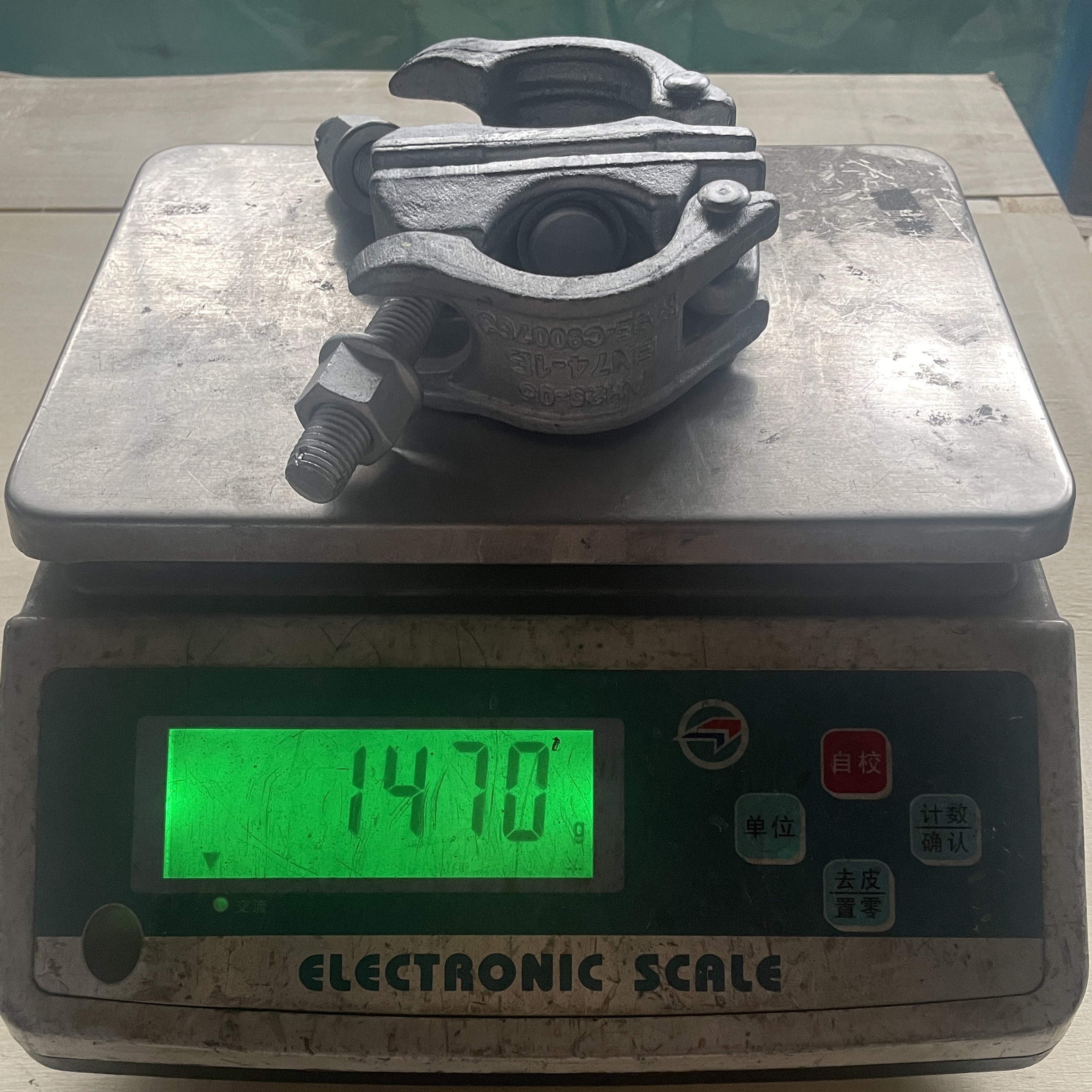 Acoplador giratório KV 49 X 49 Braçadeira de andaime em formato especial