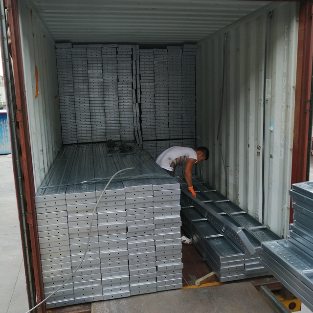 BS1139 Galvanized Steel Standing Walk Boards