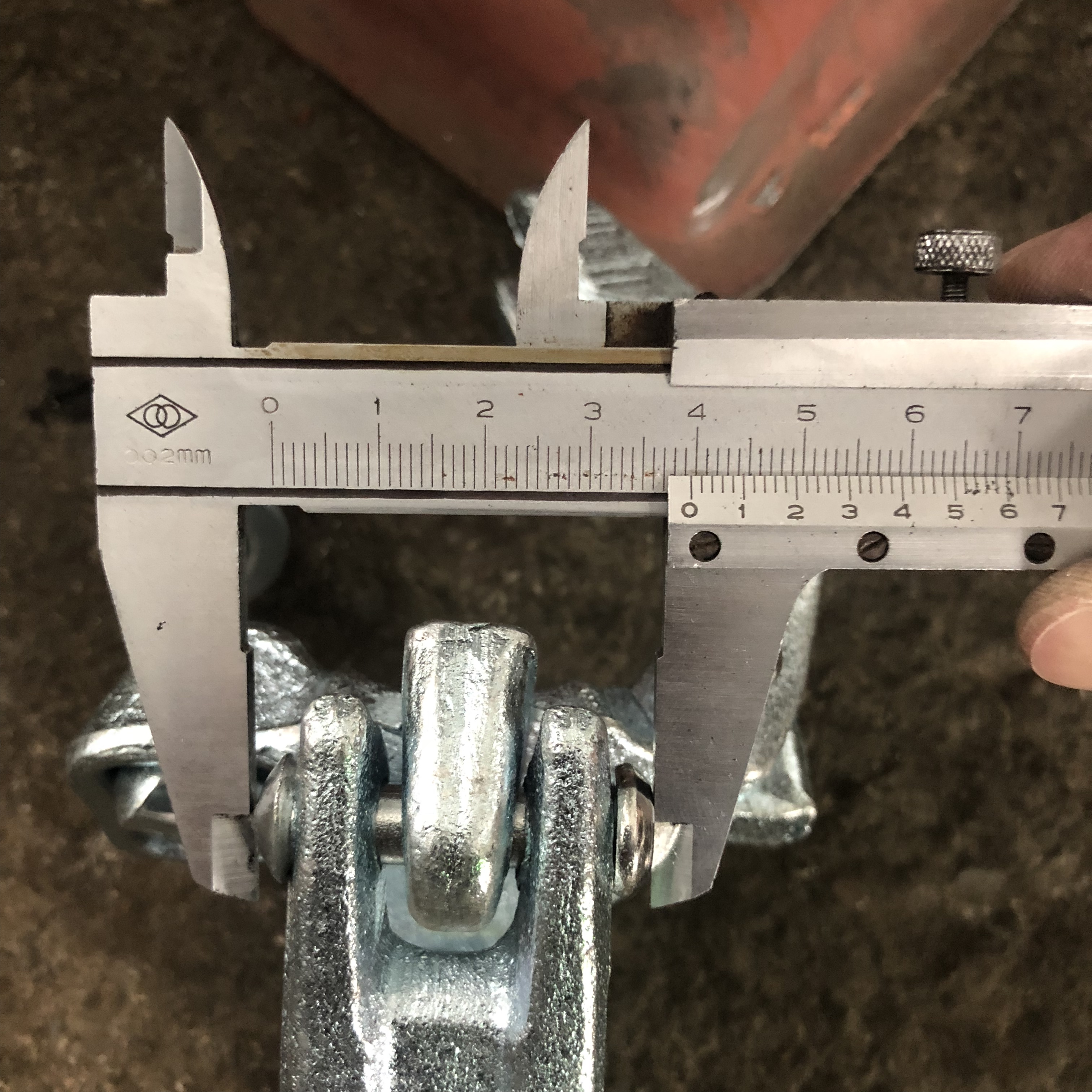 Drop forged duplo acoplador