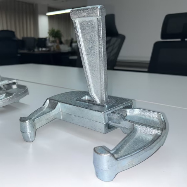 Braçadeira prateada para cofragem Wedge-Lock